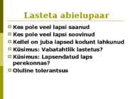 Inimeseõpetuse kursus-Perekonnaõpetus- #18
