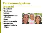 Inimeseõpetuse kursus-Perekonnaõpetus- #3