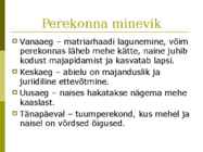 Inimeseõpetuse kursus-Perekonnaõpetus- #57