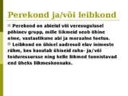 Inimeseõpetuse kursus-Perekonnaõpetus- #7