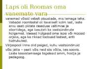 Inimeseõpetuse kursus-Perekonnaõpetus- #65