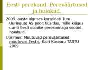 Inimeseõpetuse kursus-Perekonnaõpetus- #98
