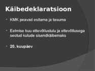 MTÜ maksustamine #9