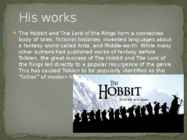 British Literature-John Tolkien #3