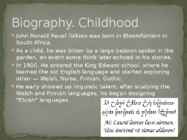 British Literature-John Tolkien #4