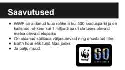 Maailma Looduse Fond - WWF #9
