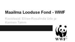 Maailma Looduse Fond - WWF