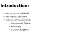 Birds of Estonia #2