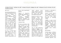 HIIUMAAL ON LAHE