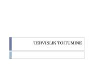 TERVISLIK TOITUMINE