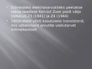 20-sajandil inimkonda kõige enam mõjutanud teadus - ja tehnikasaavutused #10