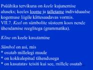 Sissejuhatus psüühikasse #127