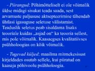 Sissejuhatus psüühikasse #18