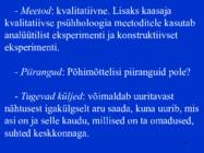 Sissejuhatus psüühikasse #20