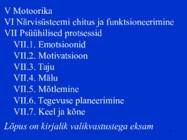 Sissejuhatus psüühikasse #3