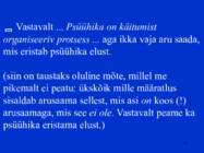 Sissejuhatus psüühikasse #5