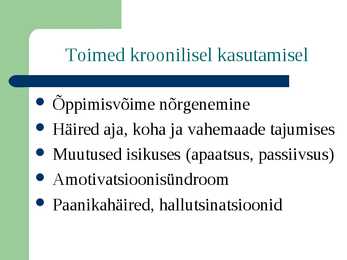 Psühhotroopsed ained-hallutsinogeenid #19