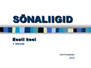 SÕNALIIGID