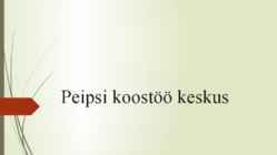 Peipsi koostöö keskus