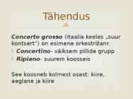 Concerto grosso #2