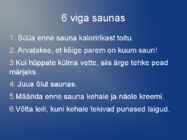Saunad #11