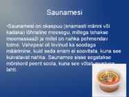 Saunad #10