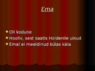 Pere Holdeni ümber #6