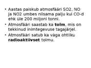 KESKKONNAPROBLEEMID #4