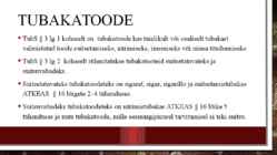Tubakas ja tubakaaktsiis #3