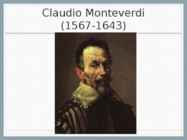 Claudio Monteverdi #2