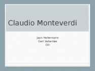 Claudio Monteverdi