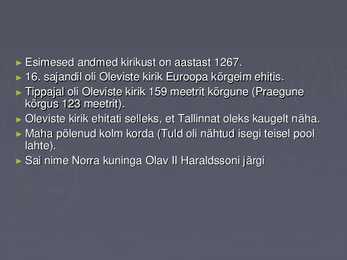 Gooti arhidektuur Tallinnas #9