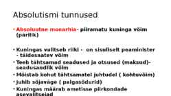 Absolutism #2