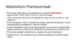 Absolutism #4