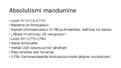 Absolutism #7