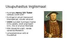 Usupuhastus ja reformatsioon #6