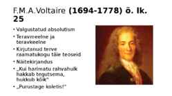 Valgustusajastu #5