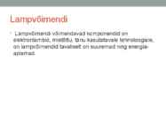 Elektrooniline võimendi #5