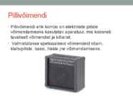 Elektrooniline võimendi #8