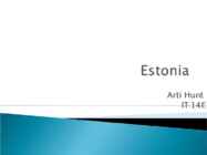 Eesti tutvustamine