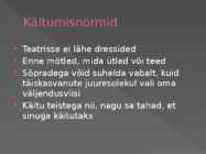 Minu eetilised tõekspidamised #2