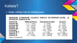 Vitamiinid #3