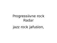 Progressiivne rock-jazz-rock jafusion