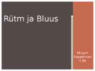 Rütm ja Bluus