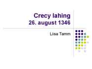 Crecy lahing