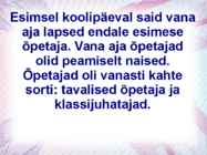 Vana Aja Kool #11