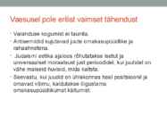 JUDAISM ja eetika #6