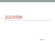JUDAISM ja eetika