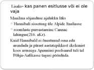 Hannibali suurim triumf #16