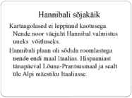 Hannibali suurim triumf #7
